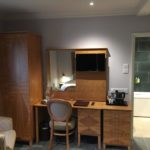 Room facilities, desk, wardrobe and chair